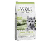 Wolf of Wilderness Green Fields Junior Dry Dog Food with Lamb & Chicken (12kg)