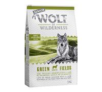 Wolf of Wilderness Green Fields Senior Dry Dog Food with Lamb & Chicken (5kg)