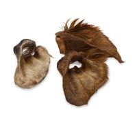 Wolf of Wilderness "High Valley" - Dried Cows’ Ears with Fur - 120g (approx. 3 pcs)