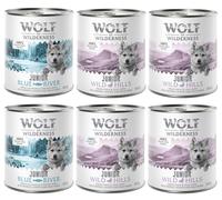 Wolf of Wilderness Junior Duo-Protein Recipe Saver Pack 24 x 800g - Mixed Pack (2 Varieties)