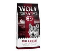 Wolf of Wilderness Ruby Midnight - Beef & Rabbit Adult 12Kg Dry Dog Food Grain-Free Digest Sensitive Diet With Mixed Berries Red Meat Recipes Simply Nourish Life Natures Healthy Formula For Your Pet
