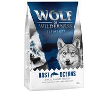 1kg Wolf of Wilderness Dry Dog Food - 10% Off! * - Adult Elements "Vast Oceans" - Fish (1kg)