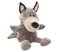 Wolf Open Mouth Hand Puppets Animal Puppets Plush Animal Toys for Imaginative Pretend Play Stocking Toddler Rubber Hand Farm