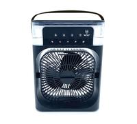 Wolf Outdoors VAPair Chilla Fan | 10W Portable Air Cooler Misting Fan with Water Mist Spray | 5 Mist Modes | 600ml Water Tank & LED Lights | Quiet, USB-C Powered Water Cooling Fans for Camping/Fishing