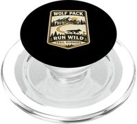 Wolf Pack Run Trail Runners Adventures 2026 Running PopSockets PopGrip for MagSafe