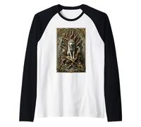 Wolf Pack Wild Hunter Loyalty Alpha Wilderness Primal Raglan Baseball Tee