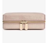 WOLF Palermo Rose Gold Tone Zip Case 213616