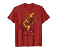 Wolf Playing Guitar Rock Star Rock and Roll Men Women Kid T-Shirt