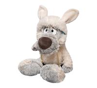 Wolf Plush - Cute Animal Plushhie Doll, Premium Polyester Filling, Non Slip Huggable Lightweight Build | Adorable Collectible Toy For Children Room Decoration Bedtime Snuggle Travel Companion