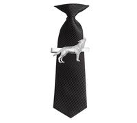 Wolf PP-A26 English Pewter emblem on a Tie Clip 4cm long