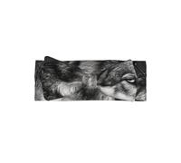 Wolf Raven Pair Baby Bow Headband-Soft Stretchy for 0-6 Months