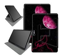 Wolf Red Moon Case Design for Microsoft Surface Go 3 2021 / Surface Go 2 2020 / Surface Go 2018 10-inch Tablet, 360 Degree Rotating Multiple Viewing Angles Case with Auto Sleep/Wake