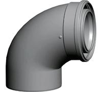 Wolf Revision Frame DN60/100 Concentrated 87 Degrees, White, Made Of PP