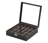 Wolf Roadster Watch Box 15 Watches Black Synthetic leather 477756 - Unisex - Faux Leather Black 32.7 x 32.39 x 9.53