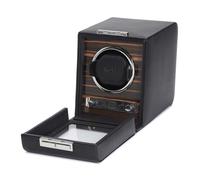 Wolf Roadster Watch Winder 1 Watch Black Synthetic leather 457056 - Unisex - Faux Leather Black 14 x 20.3 x 17.4