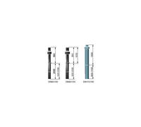 Wolf Roof Penetration Vertical C33x DN60/100, L:1200-1700mm, Red-Brown