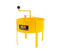 Wolf® Rotary Soil Sieve Manual Compost Soil Riddle Screener Heavy Duty Sifter Wolf