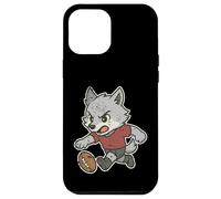 Wolf Rugby run Cartoon Case for iPhone 12 Pro Max