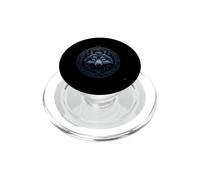 Wolf Sacred Geometry Saying Funny Sarcastic PopSockets PopGrip for MagSafe