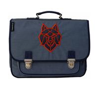 Wolf satchel Grey blue one size