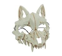 Wolf Skull Costume - Scary Masque Headgear | Halloween Party Costume Props for Haunted Houses Festivals Performances Adults Kids Cosplay