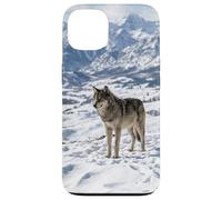 Wolf Snow Mountain Alpine Valley Landscape Photography Case for iPhone 13