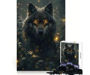 Wolf Sparks Adult Jigsaw Puzzle1000 Pieces Intellect Skill Peaceful Fun Ideal Fit Perfect Present (50x75cm)