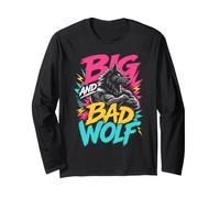 Wolf Spirit Big and Bad Wolf Wolf Pack Funny Wolves Long Sleeve T-Shirt