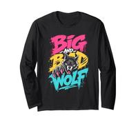 Wolf Spirit Big and Bad Wolf Wolf Pack Funny Wolves Long Sleeve T-Shirt