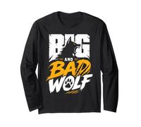 Wolf Spirit Big and Bad Wolf Wolf Pack Funny Wolves Long Sleeve T-Shirt