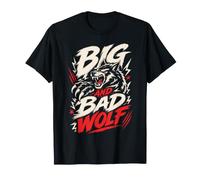 Wolf Spirit Big and Bad Wolf Wolf Pack Funny Wolves T-Shirt