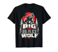 Wolf Spirit Big and Bad Wolf Wolf Pack Funny Wolves T-Shirt