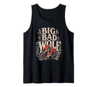 Wolf Spirit Big and Bad Wolf Wolf Pack Funny Wolves Tank Top