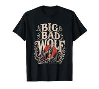 Wolf Spirit Big and Bad Wolf Wolf Pack Funny Wolves Value Graphic T-Shirt