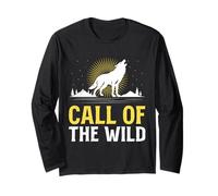 Wolf Spirit CALL OF THE WILD Funny Wolves Long Sleeve T-Shirt
