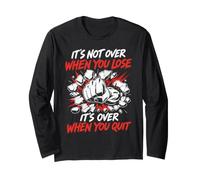 Wolf Spirit It's NOT Over When You Lose Funny Wolves Long Sleeve T-Shirt