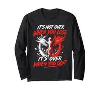 Wolf Spirit It's NOT Over When You Lose Funny Wolves Long Sleeve T-Shirt