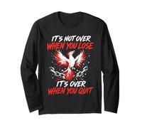 Wolf Spirit It's NOT Over When You Lose Funny Wolves Long Sleeve T-Shirt