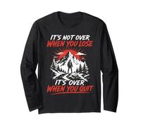 Wolf Spirit It's NOT Over When You Lose Funny Wolves Long Sleeve T-Shirt