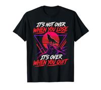Wolf Spirit It's NOT Over When You Lose Funny Wolves Value Graphic T-Shirt
