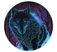 Wolf Spirit Puzzle 1000 Pieces Jigsaw Jigsaw Puzzles for Adults Perfect for Christmas, Halloween, Easter, New Year (67.5x67.5cm)