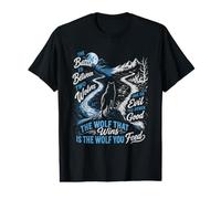Wolf Spirit THE Battle Between Two Wolves Funny Wolves Value Graphic T-Shirt