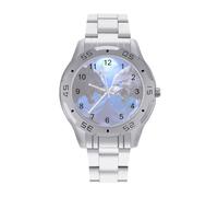 Wolf Standoff Business Men's Wrist Watches | Stainless Steel Strap Watch Casual Wrists Accessories Boyfriend Father Gift