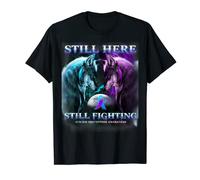 Wolf still here still fighting suicide prevention awareness T-Shirt
