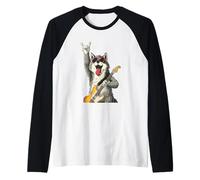 Wolf Sung Raglan Baseball Tee