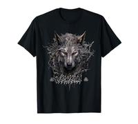 Wolf T-Shirt Viking Wolf Gift Odins Wolves Valhalla T-Shirt
