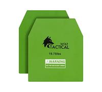 WOLF TACTICAL Weight Vest Plates - 5.75/8.75/14.5/19.75LB Pairs - WODs, Strength Training, Running, Heavy Workouts