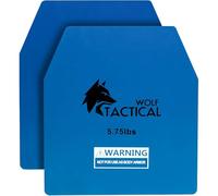 WOLF TACTICAL Weight Vest Plates - 5.75/8.75/14.5/19.75LB Pairs - WODs, Strength Training, Running, Heavy Workouts