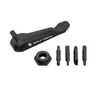 Wolf Tooth Axle Handle Multi-tool | Wolf Tooth Axle Handle Multi-Tool - Lightweight Aluminum, 10 Functions