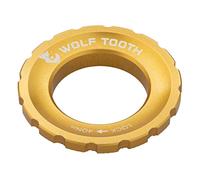 Wolf Tooth | Centrelock Rotor Lockring Gold | Customisable Bike Accessories And Components Precision Engineered